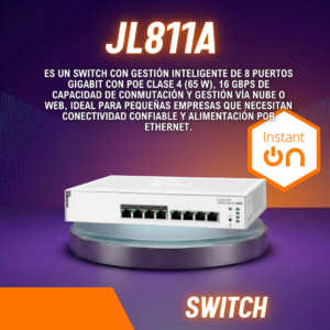 HPE Networking Instant On 1830 8-Port Gigabit PoE Switch