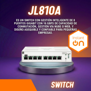 HPE Networking Instant On 1830 8-Port Gigabit Switch