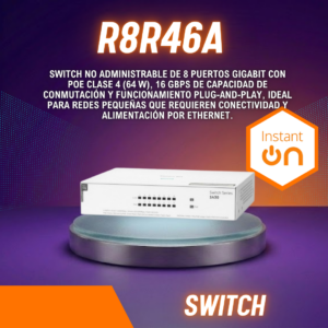 HPE Networking Instant On 1430 8-Port Gigabit PoE Switch