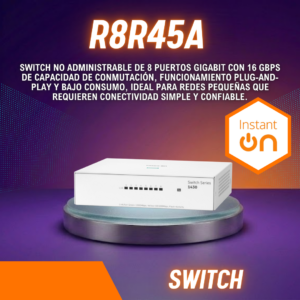 HPE Networking Instant On 1430 8-Port Gigabit Switch